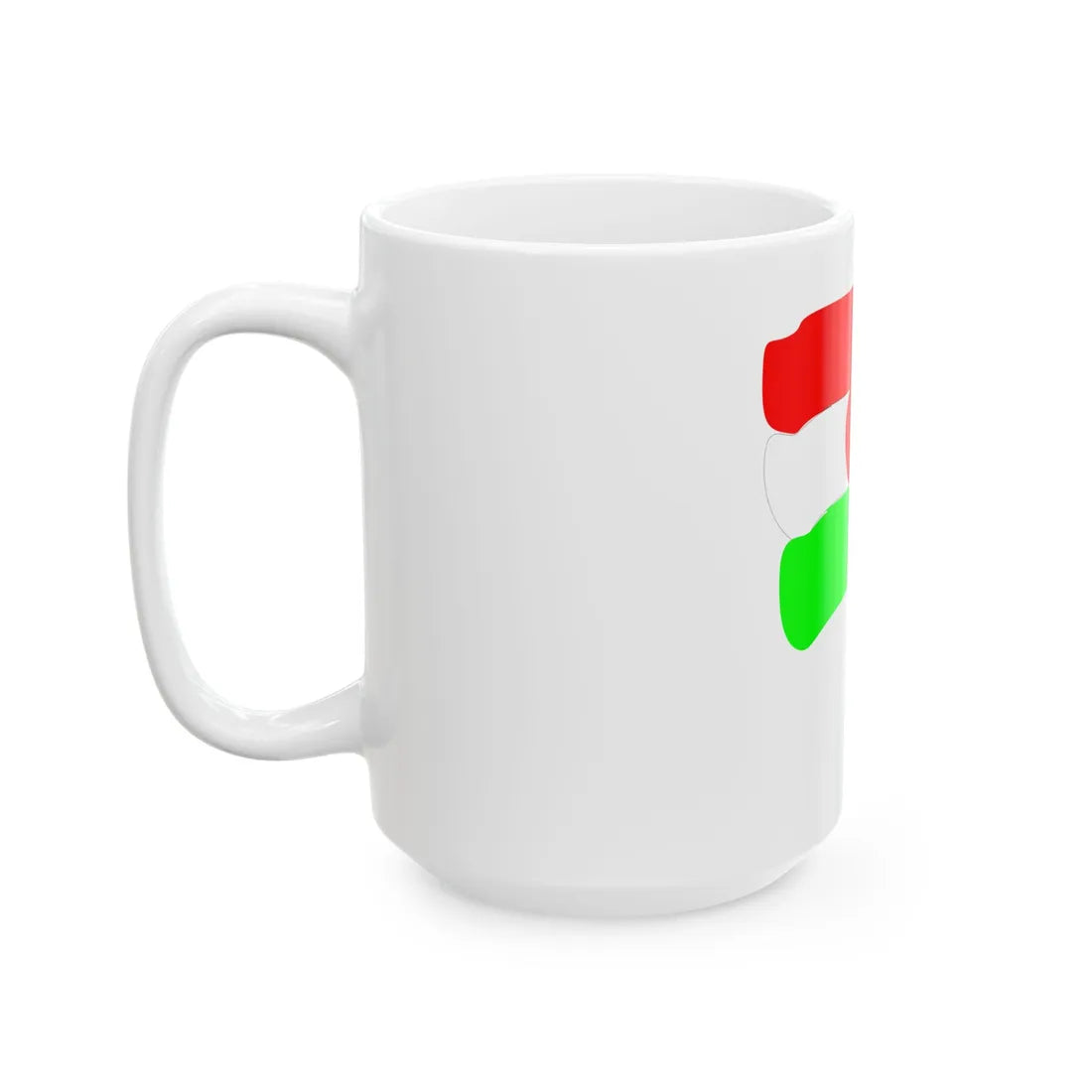 Nigertricolor (Niger) White Coffee Mug - Go Mug Yourself
