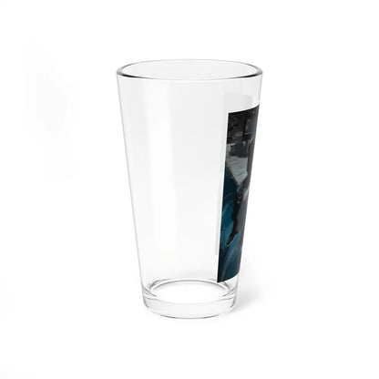 Night Bridge (Magazine Illustration) Pint Glass 16oz-Go Mug Yourself