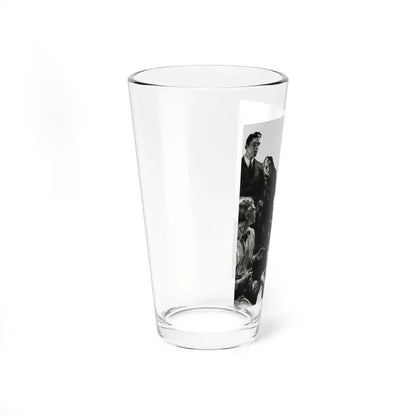 Night Call, Cosmopolitan, June 1939 (Magazine Illustration) Pint Glass 16oz - Go Mug Yourself