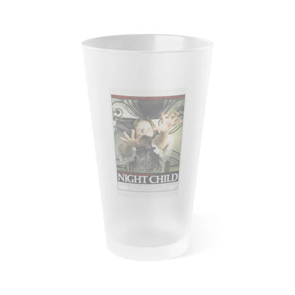 NIGHT CHILD (THE CURSED MEDAILLON) 1975 Movie Poster - Frosted Pint Glass 16oz-16oz-Frosted-Go Mug Yourself