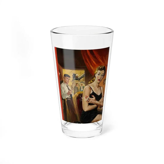 Night-Club Sinner by Harry Whittington's, Paperback cover, 1954 - Pint Glass 16oz 16oz - Go Mug Yourself