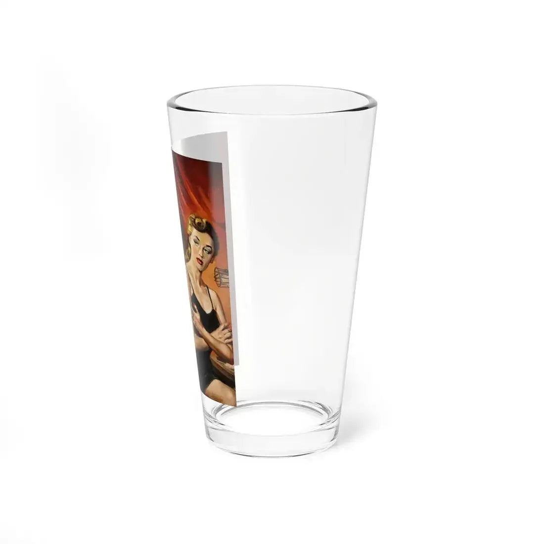 Night-Club Sinner by Harry Whittington's, Paperback cover, 1954 - Pint Glass 16oz - Go Mug Yourself