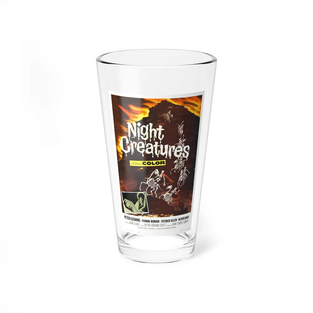 NIGHT CREATURES 1962 Movie Poster - Pint Glass 16oz-16oz-Go Mug Yourself