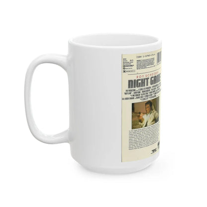 NIGHT GAME (VHS COVER) - White Coffee Mug-Go Mug Yourself