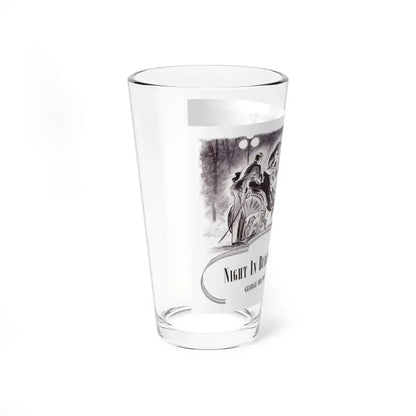 Night In Budapest, Scribner's Magazine, February 1938 (Magazine Illustration) Pint Glass 16oz - Go Mug Yourself