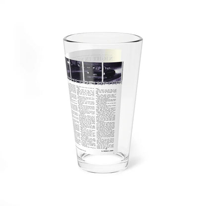 Night In Suburbia, Adam magazine, Vol. 6 No. 2, 1961 (Magazine Illustration) Pint Glass 16oz-Go Mug Yourself