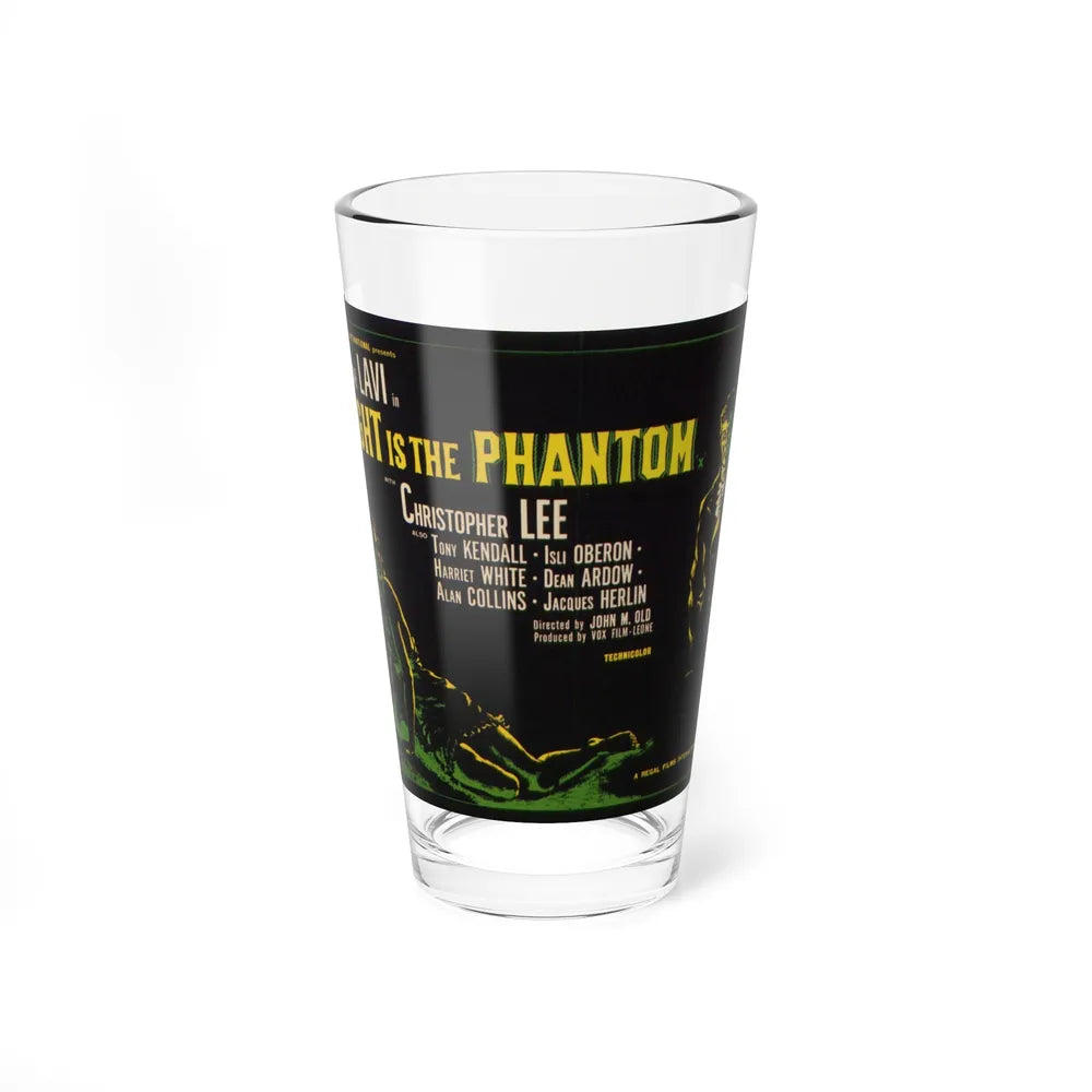 NIGHT IS THE PHANTOM (THE WHIP AND THE BODY) 1963 Movie Poster - Pint Glass 16oz-16oz-Go Mug Yourself