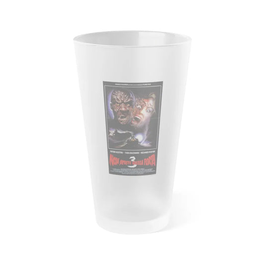 NIGHT KILLER 1990 Movie Poster - Frosted Pint Glass 16oz-16oz-Frosted-Go Mug Yourself