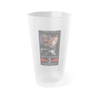 NIGHT KILLER 1990 Movie Poster - Frosted Pint Glass 16oz 16oz Frosted - Go Mug Yourself