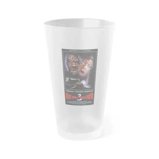 NIGHT KILLER 1990 Movie Poster - Frosted Pint Glass 16oz 16oz Frosted - Go Mug Yourself