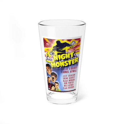 NIGHT MONSTER (2) 1942 Movie Poster - Pint Glass 16oz-16oz-Go Mug Yourself