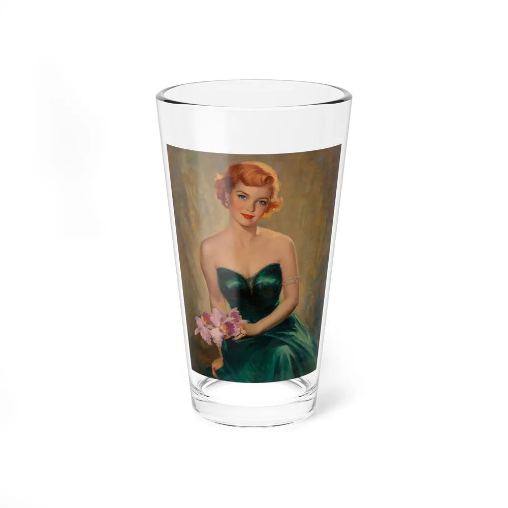 Night of Prom (Magazine Illustration) Pint Glass 16oz-16oz-Go Mug Yourself