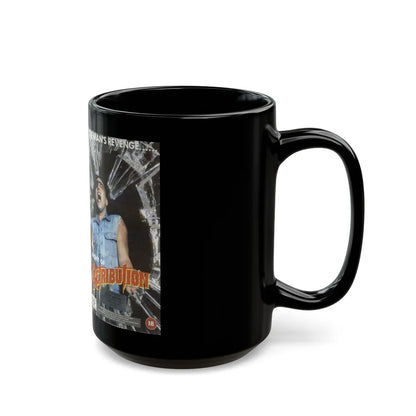 NIGHT OF RETRIBUTION (VHS COVER) - Black Coffee Mug-Go Mug Yourself