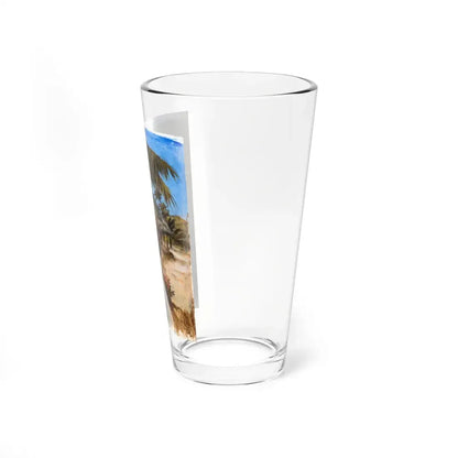 Night of the Beguine, Harlequin Romance 2745, Paperback Novel Cover, 1986 - Pint Glass 16oz - Go Mug Yourself