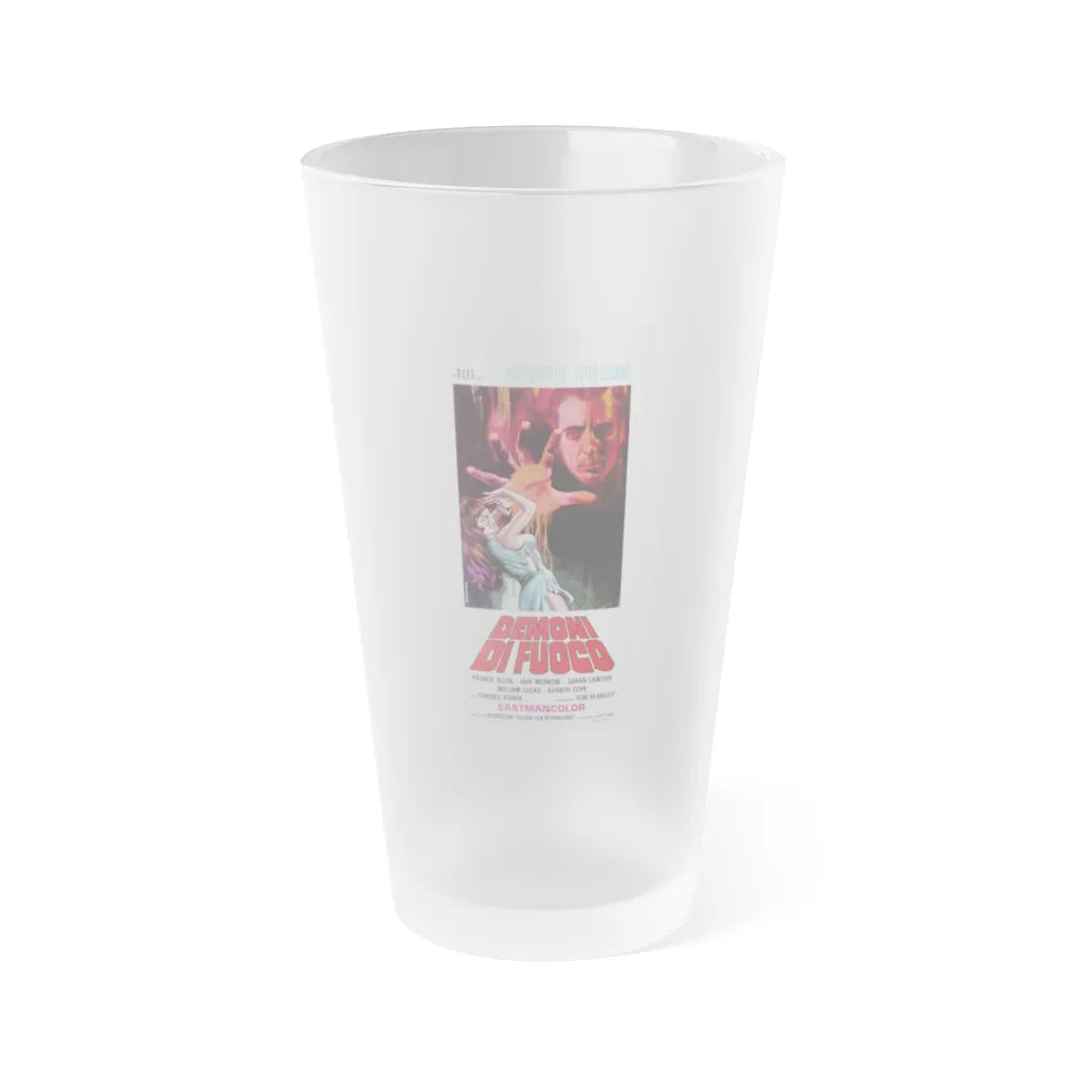 NIGHT OF THE BIG HEAT 1967 Movie Poster - Frosted Pint Glass 16oz-16oz-Frosted-Go Mug Yourself