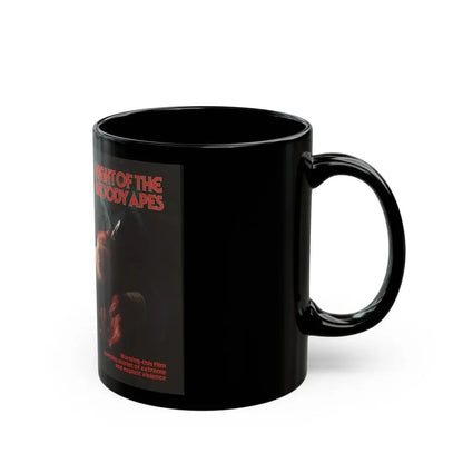 NIGHT OF THE BLOODY APES (VHS COVER) - Black Coffee Mug - Go Mug Yourself