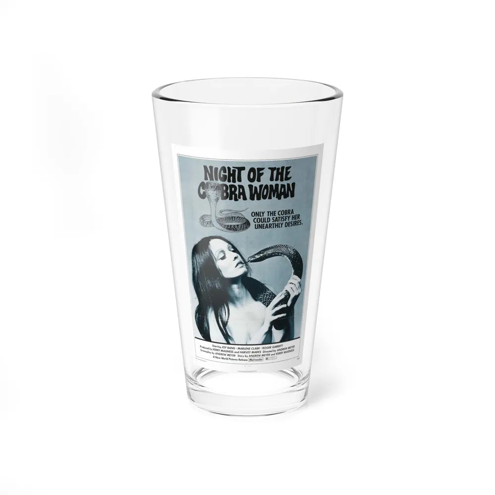 NIGHT OF THE COBRA WOMAN 1972 Movie Poster - Pint Glass 16oz-16oz-Go Mug Yourself