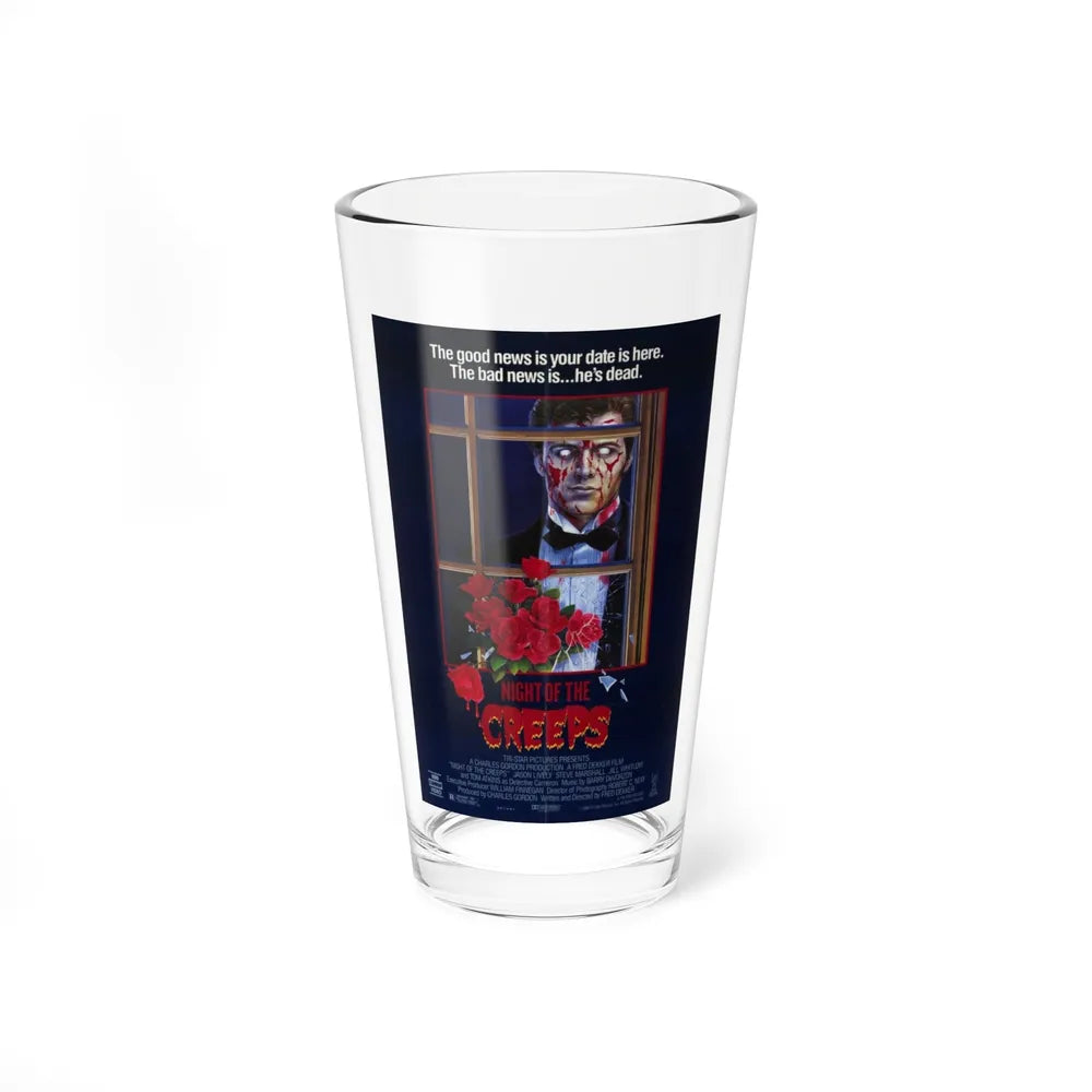 NIGHT OF THE CREEPS 1986 Movie Poster - Pint Glass 16oz-16oz-Go Mug Yourself