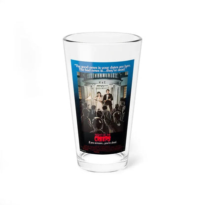 NIGHT OF THE CREEPS (2) 1986 Movie Poster - Pint Glass 16oz - Go Mug Yourself