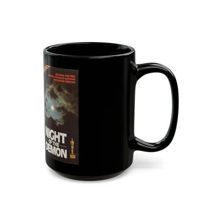 NIGHT OF THE DEMON (VHS COVER) - Black Coffee Mug-Go Mug Yourself