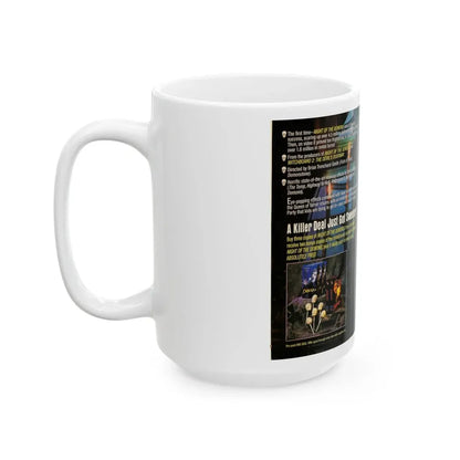NIGHT OF THE DEMONS 2 (VHS COVER) - White Coffee Mug - Go Mug Yourself