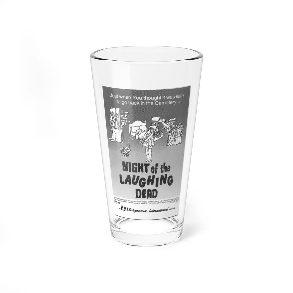 NIGHT OF THE LAUGHING DEAD 1973 Movie Poster - Pint Glass 16oz-16oz-Go Mug Yourself