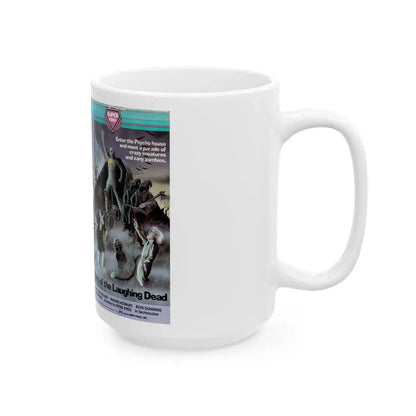 NIGHT OF THE LAUGHING DEAD (VHS COVER) - White Coffee Mug - Go Mug Yourself