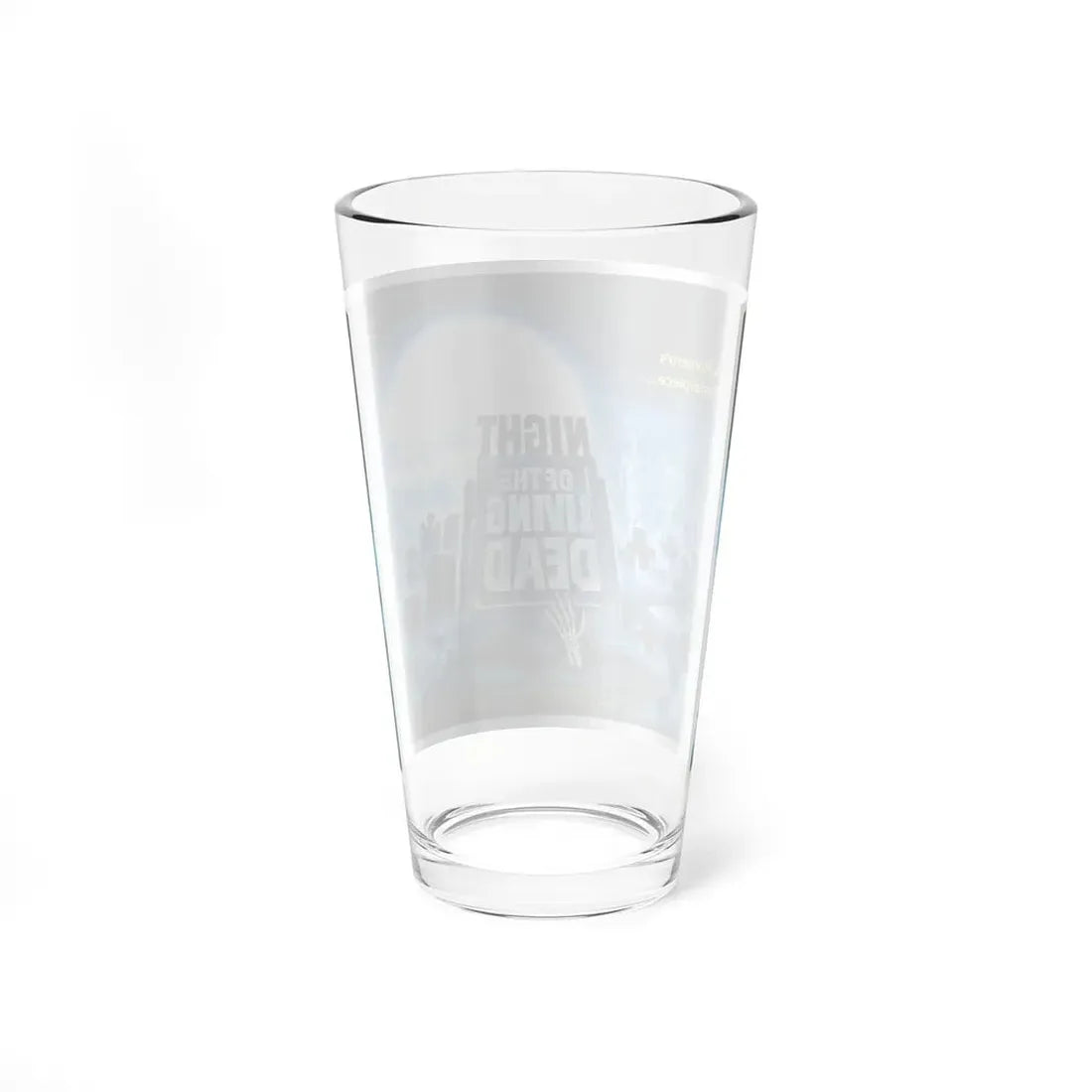 NIGHT OF THE LIVING DEAD 1968 Movie Poster - Pint Glass 16oz - Go Mug Yourself