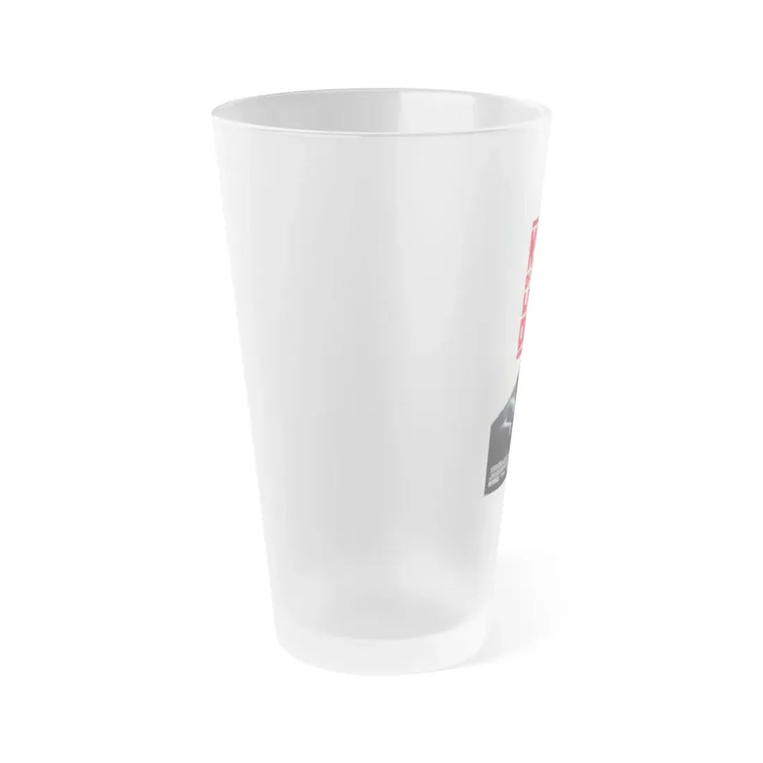 NIGHT OF THE LIVING DEAD 1990 Movie Poster - Frosted Pint Glass 16oz - Go Mug Yourself