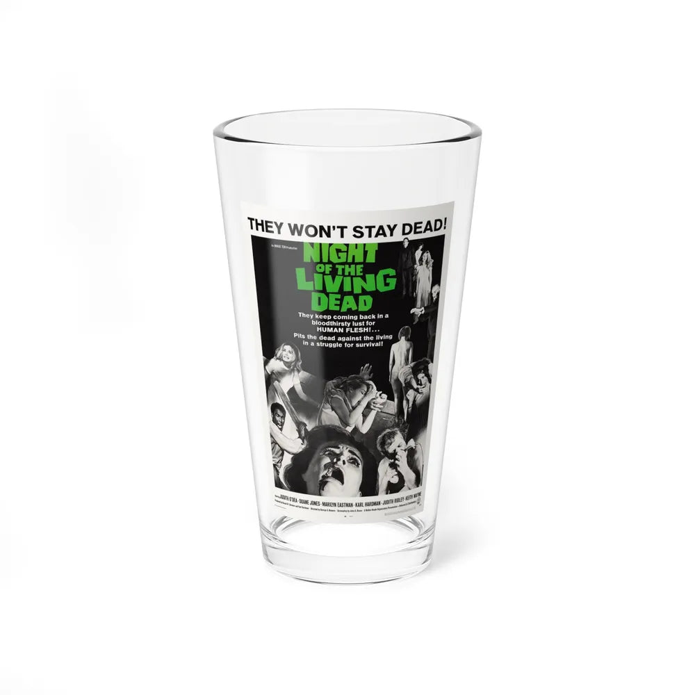 NIGHT OF THE LIVING DEAD (2) 1968 Movie Poster - Pint Glass 16oz-16oz-Go Mug Yourself