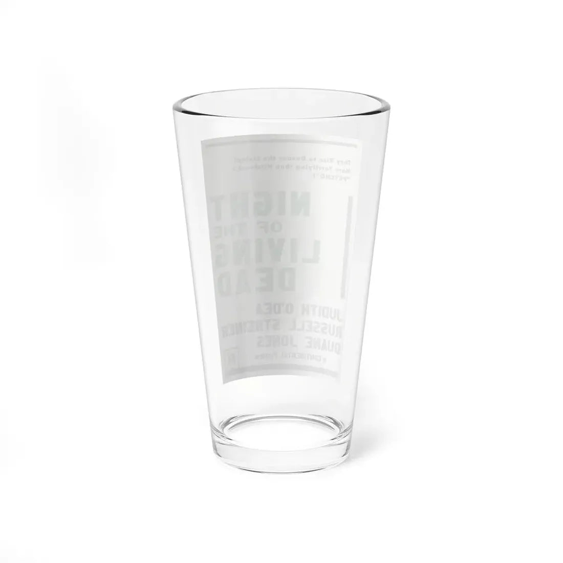 NIGHT OF THE LIVING DEAD (5) 1968 Movie Poster - Pint Glass 16oz - Go Mug Yourself