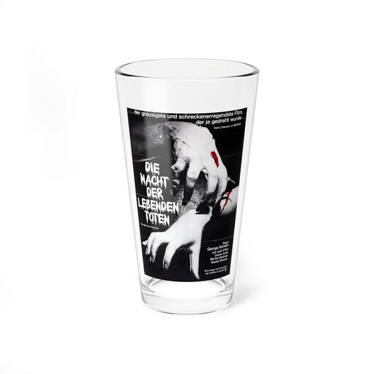 NIGHT OF THE LIVING DEAD (GERMAN) 2 1968 Movie Poster - Pint Glass 16oz-16oz-Go Mug Yourself