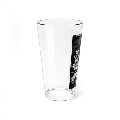 NIGHT OF THE LIVING DEAD (GERMAN) 2 1968 Movie Poster - Pint Glass 16oz - Go Mug Yourself
