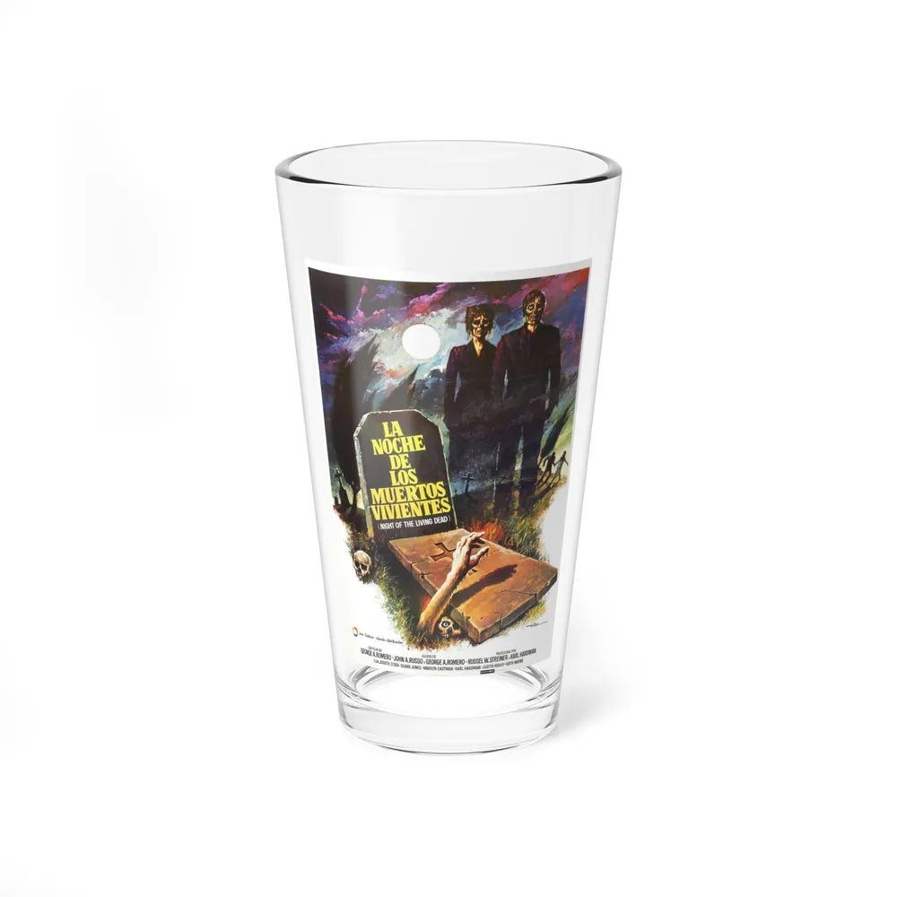 NIGHT OF THE LIVING DEAD (SPANISH) 1968 Movie Poster - Pint Glass 16oz-16oz-Go Mug Yourself