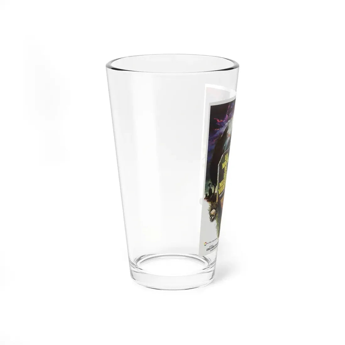 NIGHT OF THE LIVING DEAD (SPANISH) 1968 Movie Poster - Pint Glass 16oz - Go Mug Yourself