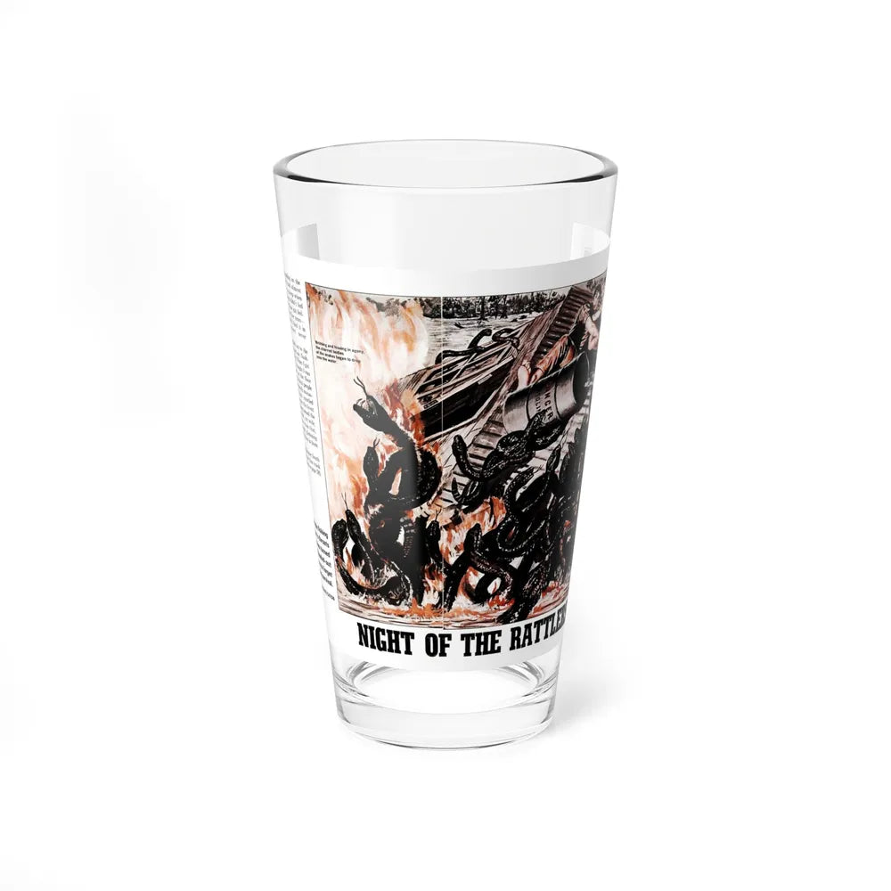 Night of the Rattlers, Stag magazine, August 1974 (Magazine Illustration) Pint Glass 16oz-16oz-Go Mug Yourself