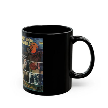 NIGHT OF THE SEAGULLS (VHS COVER) - Black Coffee Mug-Go Mug Yourself