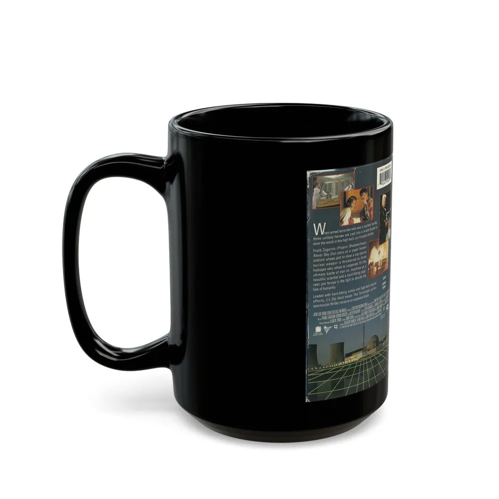 NIGHT SIEGE PROJECT SHADOWCHASER 2 (VHS COVER) - Black Coffee Mug-Go Mug Yourself