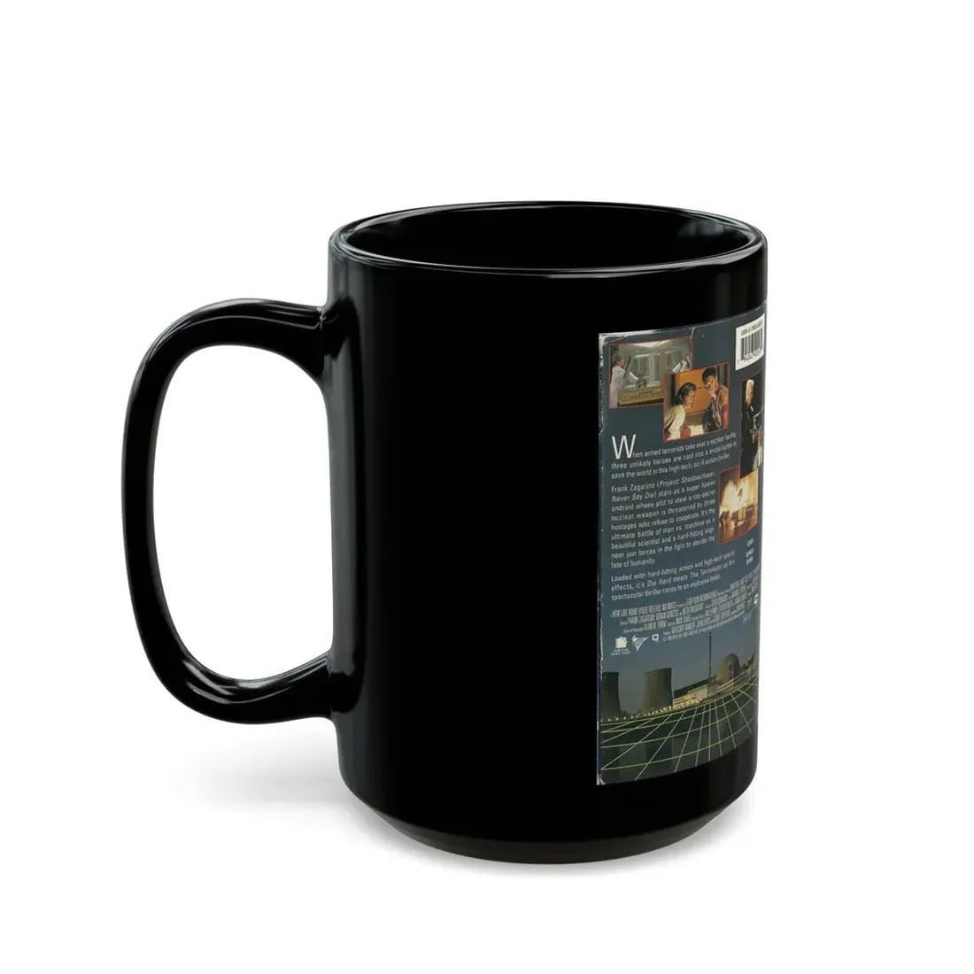 NIGHT SIEGE PROJECT SHADOWCHASER 2 (VHS COVER) - Black Coffee Mug - Go Mug Yourself