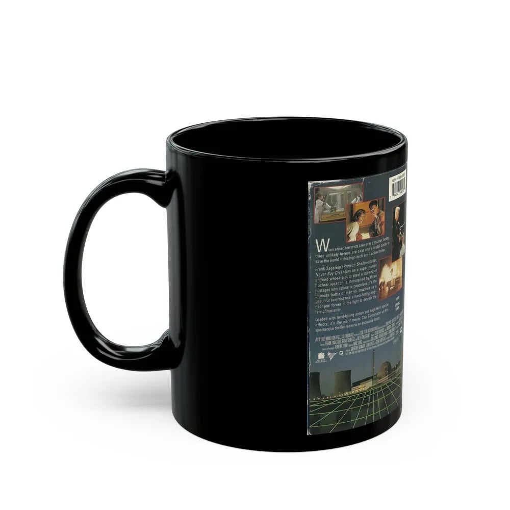 NIGHT SIEGE PROJECT SHADOWCHASER 2 (VHS COVER) - Black Coffee Mug-Go Mug Yourself