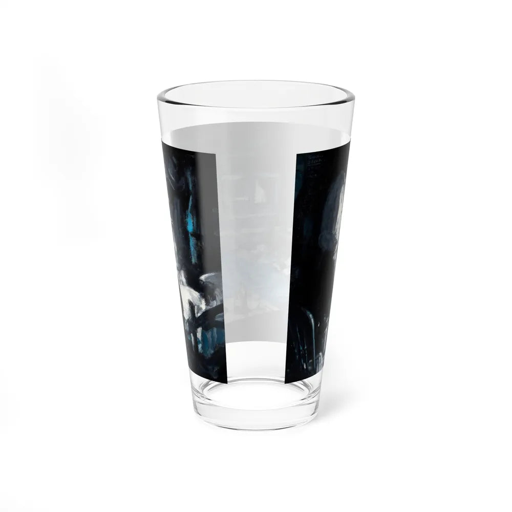 Night Vigil, 1946 (Magazine Illustration) Pint Glass 16oz-Go Mug Yourself