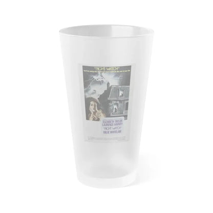 NIGHT WATCH 1973 Movie Poster - Frosted Pint Glass 16oz 16oz Frosted - Go Mug Yourself