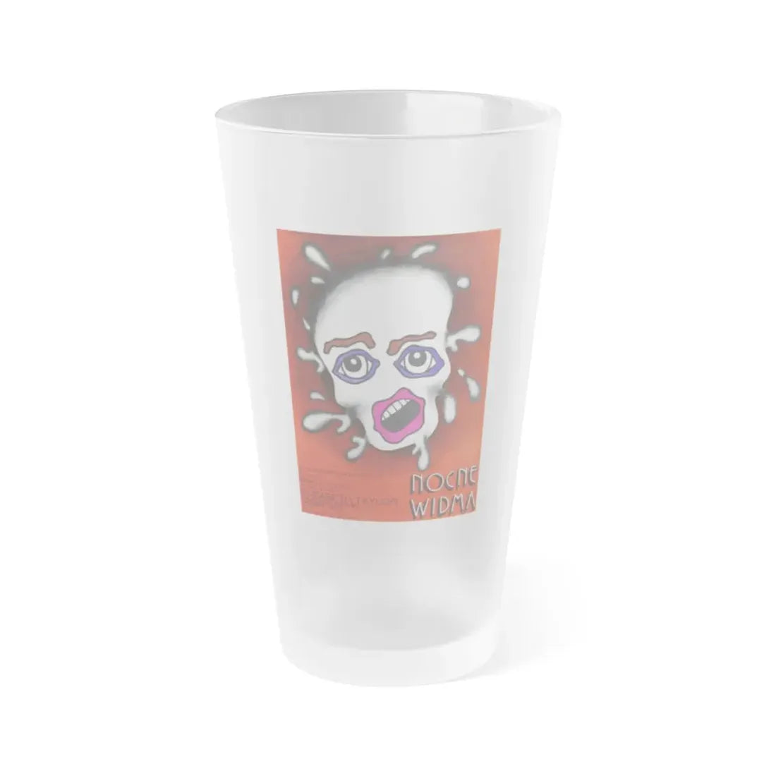 NIGHT WATCH (POLISH) 1973 Movie Poster - Frosted Pint Glass 16oz 16oz Frosted - Go Mug Yourself