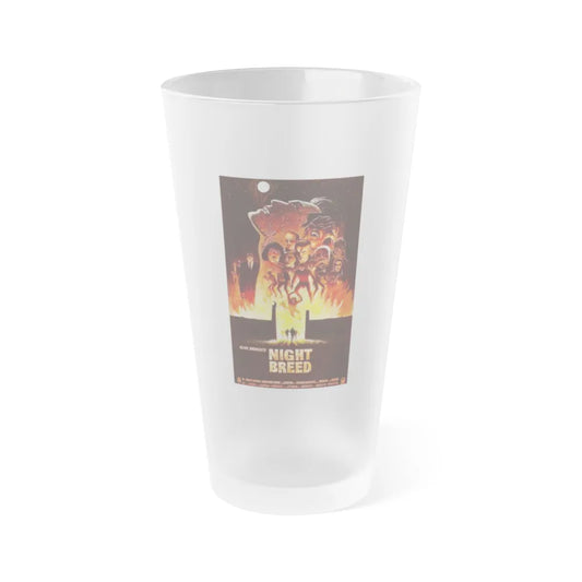 NIGHTBREED (2) 1990 Movie Poster - Frosted Pint Glass 16oz-16oz-Frosted-Go Mug Yourself