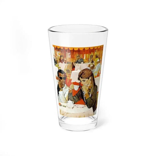 Nightingale At Noon (Pt. 1), Chatelaine, August 1962 (Magazine Illustration) Pint Glass 16oz 16oz - Go Mug Yourself