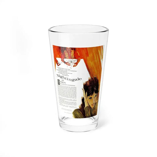 Nightingale At Noon (Pt. 2), Chatelaine, September 1962 (Magazine Illustration) Pint Glass 16oz 16oz - Go Mug Yourself