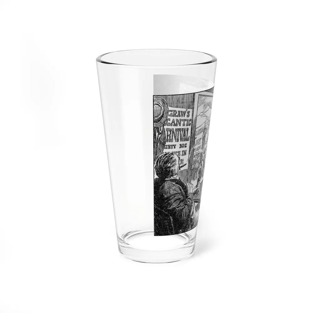 Nightmare Alley, Liberty magazine, January 4, 1947 (Magazine Illustration) Pint Glass 16oz-Go Mug Yourself