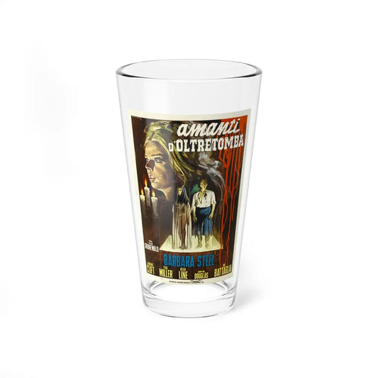 NIGHTMARE CASTLE (2) 1965 Movie Poster - Pint Glass 16oz-16oz-Go Mug Yourself