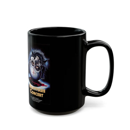 NIGHTMARE CONCERT (VHS COVER) - Black Coffee Mug-Go Mug Yourself