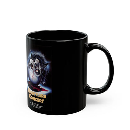 NIGHTMARE CONCERT (VHS COVER) - Black Coffee Mug-Go Mug Yourself